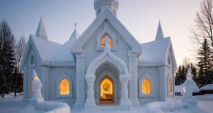Отель‑де‑Глас: ледяное чудо канадского Квебека