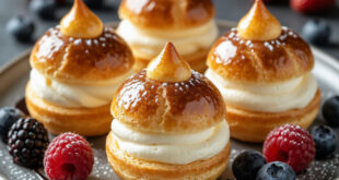 Профитроли: воздушное лакомство с богатой историей