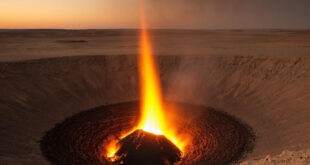 Дарваза — «Врата ада»: пылающий кратер в Туркменистане