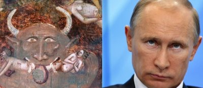 Изображение анархиста жутко напоминает Владимира Путина
