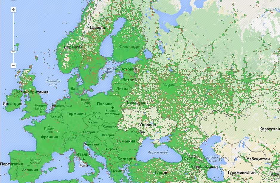 Спб 5g карта